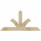 Ekena Millwork Richland Rough Sawn Timber Gable Bracket, Douglas Fir, 48"W x 24"H x 4"D x 4"F, 12/12 Pitch GBW048X24X0404RIC00RDF - alternate 1